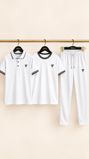 Wear confidence. Wear class. 💗 Make every look count with our Stylish Polo Tracksuit Set!