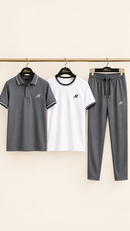Premium Dry Fit Polo Tracksuit Set Stylish Look Premium Quality