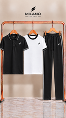 Premium DryFit Polo Tracksuit Set | Luxury Look & Superior Comfort | Perfect for Summer & Winter💗