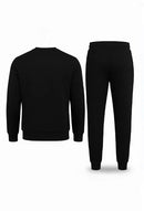 2 Pcs Men's Fleece Printed Track Suit