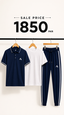 Mens Dry Fit Premium Polo Tracksuit Set Feel Fresh, Stay Comfortable & Look Sharp All Day