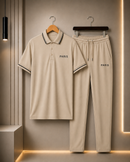 Dry Fit Premium Mens 2Pcs Outfit Polo Shirt + Trouser