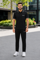 Dry Fit Summer Tracksuit For Mens Polo Shirt + Trouser