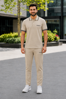 Dry Fit Summer Tracksuit For Mens Polo Shirt + Trouser