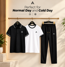 Men,s Honeycomb Polo Tracksuit Set Stylish Look That Impress To Everyone💕