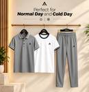 Men,s Honeycomb Polo Tracksuit Set Stylish Look That Impress To Everyone💕