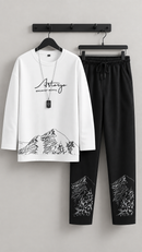 Premium Stlylish Polo Tracksuit Set Premium Quality That Impress To Everyone all Seasonal💕
