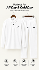 Premium Honeycomb Fabric Polo Tracksuit Set Premium Quality That Impress To Everyone💕