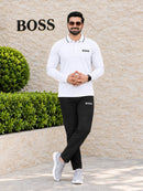 Boss Polo Tracksuit Set Stylish Look Premium Quality That Impress To Everyone💥