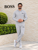 Boss Polo Tracksuit Set Stylish Look Premium Quality That Impress To Everyone💥