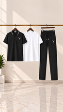 Mens Dry Fit Premium Polo Tracksuit Set Feel Fresh, Stay Comfortable All Day