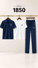 ⚡ Sharp Look. Superior Comfort. – Premium Dry Fit Tracksuit Set