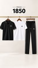 ⚡ Sharp Look. Superior Comfort. – Premium Dry Fit Tracksuit Set