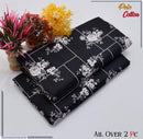 2 Pcs Women's Unstitched Printed Suit