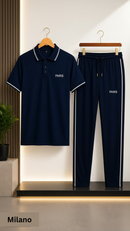 Men's 2Pcs Dry Fit Polo Shirt with Trouser | Premium Quality That  Feel