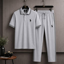 Summer 2 Pcs DryFit Tracksuit Stay Cool, Fresh & Comfortable All Day