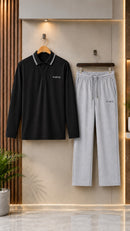 Paris French Terry Tracksuit for Men Soft & Comfortable Fabric Smart Look + Light Warmth | Perfect for Daily Wear