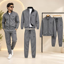 Men's Premium Contrast Panel Tracksuit – Style That Turns Heads