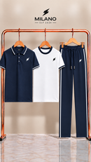 Premium DryFit Polo Tracksuit Set | Luxury Look & Superior Comfort | Perfect for Summer & Winter💗