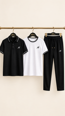 Premium Dry Fit Polo Tracksuit Set Stylish Look Premium Quality