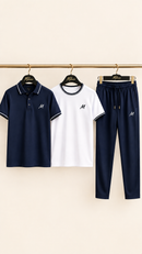 Premium Dry Fit Polo Tracksuit Set Stylish Look Premium Quality