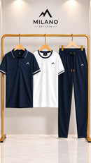 Make every look count with our Stylish Polo Tracksuit Set — designed for effortless style, comfort, and a look that always stands out. ✨