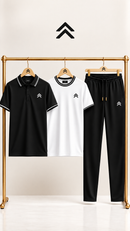 Men’s Stylish Polo Tracksuit Set | Classy Look That Impresses Everyone 💗
